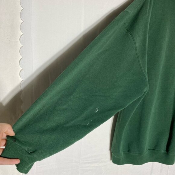 Vintage Russell Athletic Green University Of Alberta Crew Neck Sweatshirt XL - Picture 13 of 16